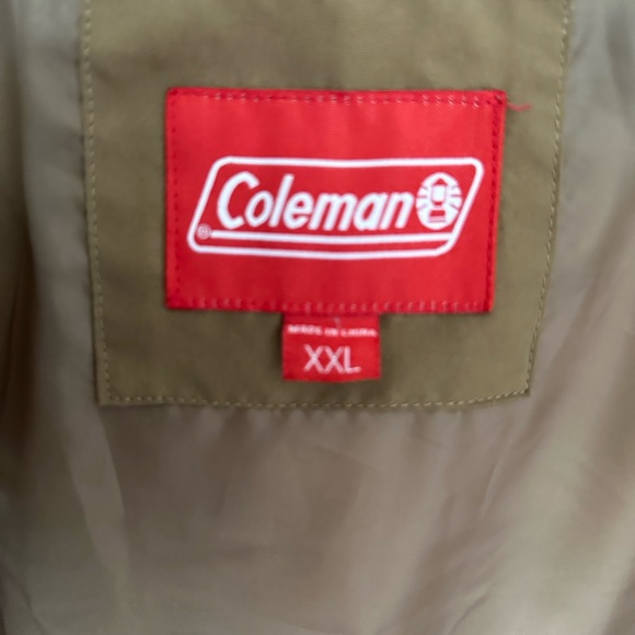Coleman American Outdoorsman MEN’s Polyester Fill Puffer Sherpa Collar Vest~XXL - Picture 5 of 5